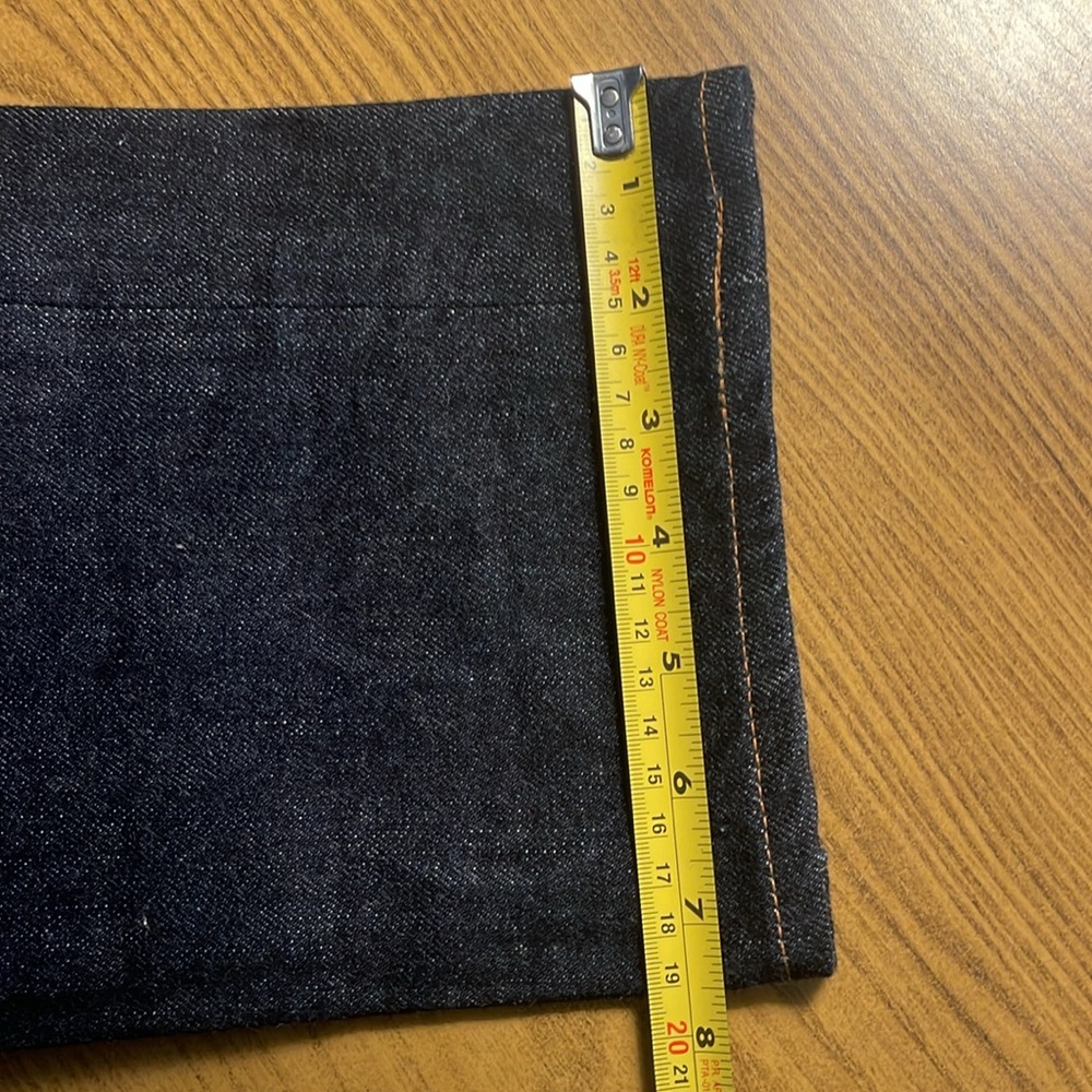 Studio D’Artisan raw selvedge denim jean men’s size 32x31 made in Japan SD-107 - Picture 9 of 10